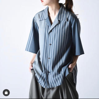 サンシー(SUNSEA)のETHOSENS Panel stripe SS shirt(シャツ)