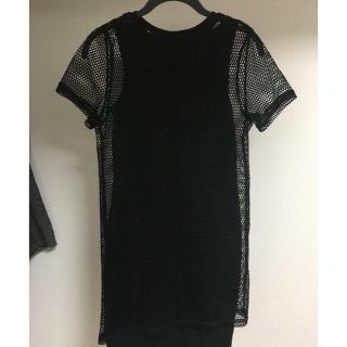 エイチアンドエム(H&M)のH&M メッシュワンピース(ひざ丈ワンピース)