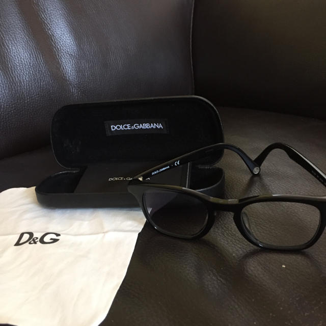 DOLCE&GABBANA - DOLCE&GABBANA 眼鏡 黒ブチ の通販 by wanyanmau_z's shop｜ドルチェアンド