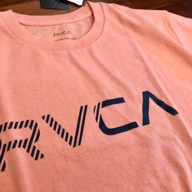 2019最新ルーカRVCA BLINDER SS TEEシャツ コーラルSサイズ