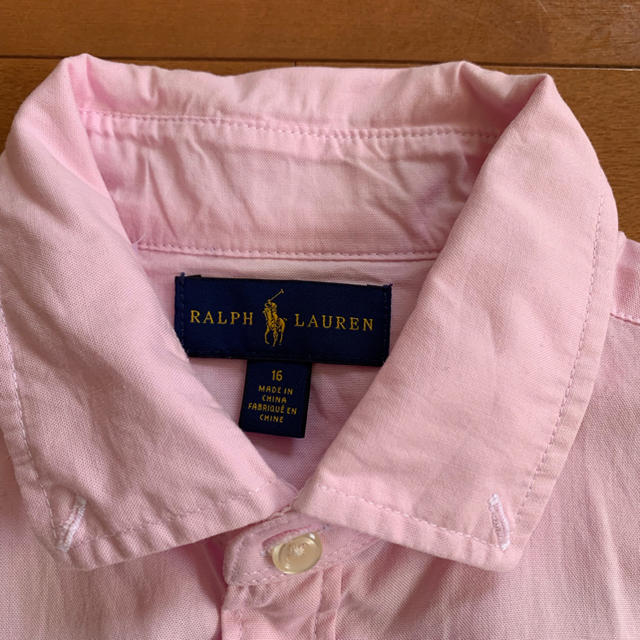 Ralph Lauren(ラルフローレン)の美品 ラルフローレン  ワンピース 160 M      ファミリア  キッズ/ベビー/マタニティのキッズ服女の子用(90cm~)(ワンピース)の商品写真