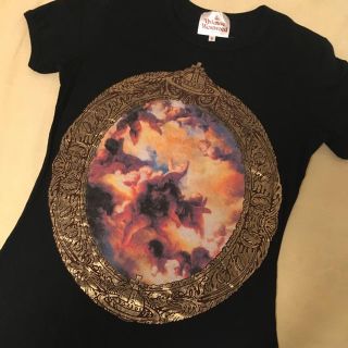 Vivienne Westwood - Vivienne Westwood 額縁プッティ柄Tシャツの