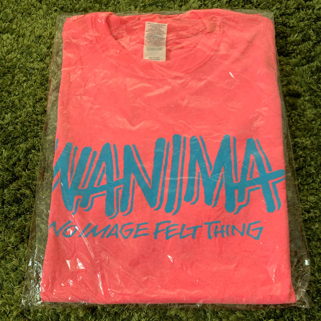 WANIMA Tシャツ 蛍光 ピンク Lサイズ