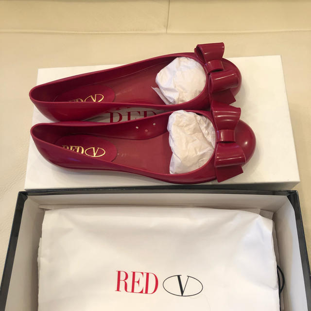 RED VALENTINO - お値下げしました。RED VALENTINO 新品ラバーシューズ