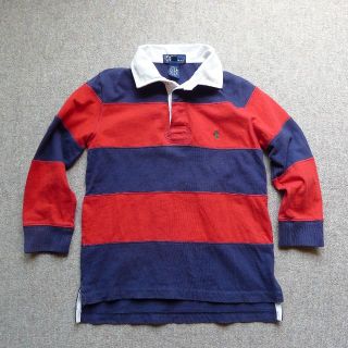 ラルフローレン(Ralph Lauren)の★ Ralph Lauren　 BOYS ボーダーラグビーシャツ(Tシャツ/カットソー)