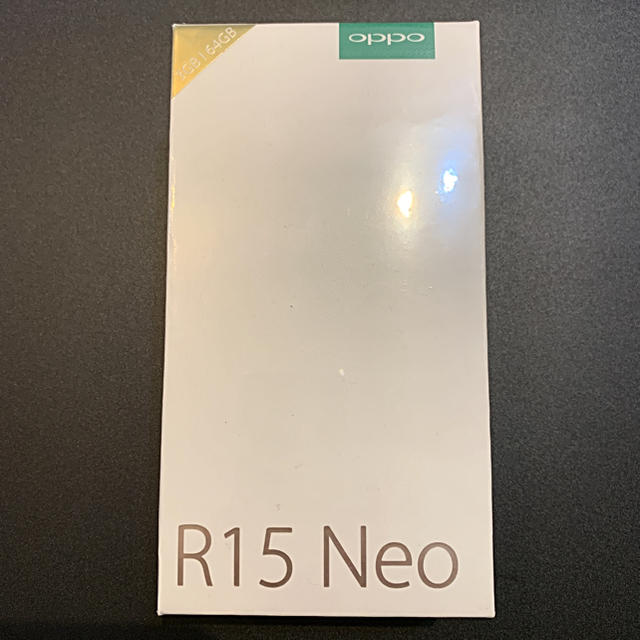 OPPO R15 Neo (3GB/64GB) 新品 未開封 ブルー elc.or.jp