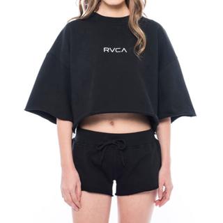 ルーカ(RVCA)の2019最新ルーカ SMALL RVCAスウェットSSセットアップトップ XS(Tシャツ(半袖/袖なし))