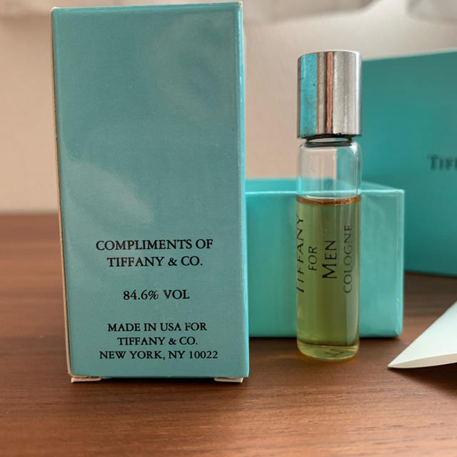 Tiffany & Co.(ティファニー)のTIFFANY FOR MEN COLOGNE オーデコロン(お試しサイズ) コスメ/美容の香水(香水(女性用))の商品写真