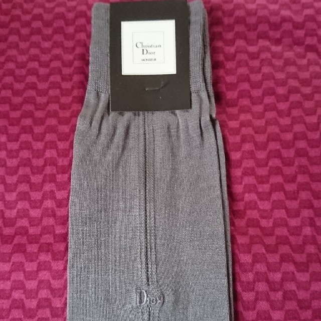 Christian Dior(クリスチャンディオール)のディオール  メンズ ビジネスソックス  25㎝ メンズのレッグウェア(ソックス)の商品写真