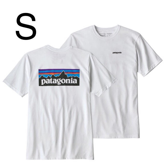 最新2019 パタゴニア Tシャツ Sサイズ 新品未使用品 White