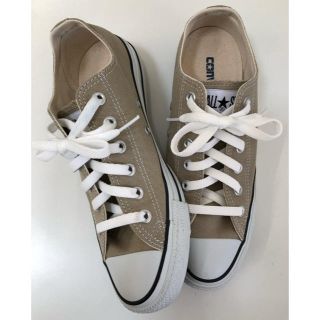 コンバース(CONVERSE)のコンバース  オールスター OX ベージュ(スニーカー)