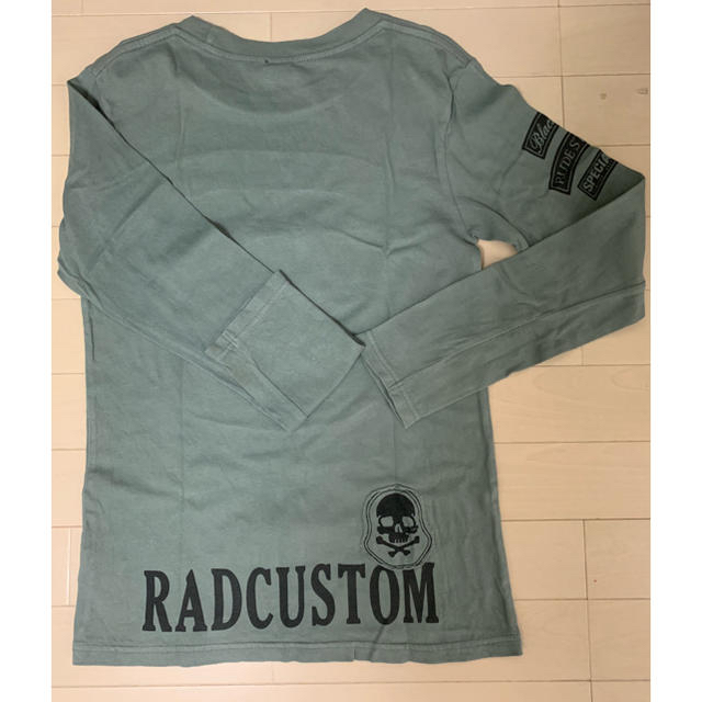 RAD CUSTOM(ラッドカスタム)の長袖Tシャツ(古着) キッズ/ベビー/マタニティのキッズ服男の子用(90cm~)(Tシャツ/カットソー)の商品写真