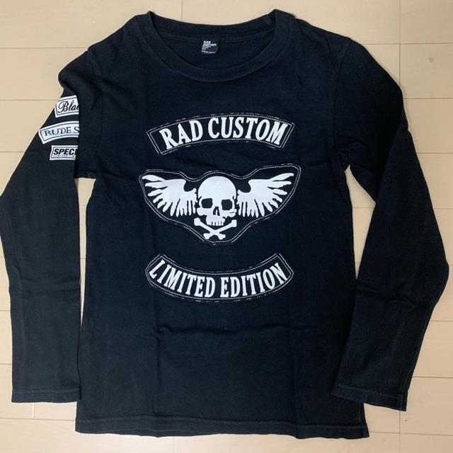 RAD CUSTOM(ラッドカスタム)の長袖Tシャツ(古着) キッズ/ベビー/マタニティのキッズ服男の子用(90cm~)(その他)の商品写真