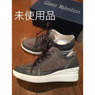 【未使用品】Giano Valentino ウェッジヒールスニーカー(スニーカー)