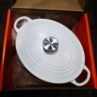 ルクルーゼ(LE CREUSET)のhouka5112様専用　ル・クルーゼ　オーバル　25センチ(鍋/フライパン)