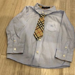 バーバリー(BURBERRY)の美品 burberry ネクタイ付き ブラウス (ブラウス)