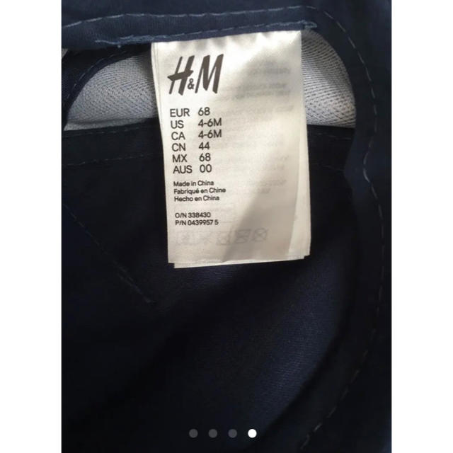 H&M(エイチアンドエム)のみーちゃん様専用＊ベビーキッズ  H&M キャップ キッズ/ベビー/マタニティのこども用ファッション小物(帽子)の商品写真