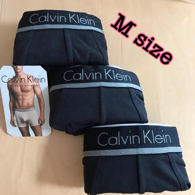 正規品新品Calvin Klein　ボクサーパンツ 3枚組(ブラック)Mサイズ