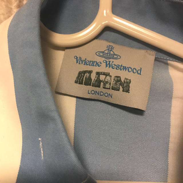 Vivienne Westwood(ヴィヴィアンウエストウッド)のエミリ様取置き Vivienne Westwood シャツ ボーダー 太ボーダー メンズのトップス(シャツ)の商品写真