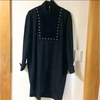 サカイ(sacai)のsacai  シャツワンピース(ひざ丈ワンピース)