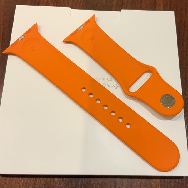 Hermes(エルメス)の(正規品) Apple Watch バンド 44mm HERMES エルメス メンズの時計(ラバーベルト)の商品写真