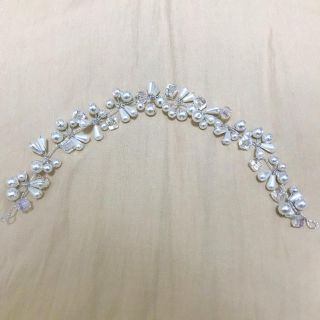 ヴェラウォン(Vera Wang)のティアラライン❤︎ビジューパール(ヘッドドレス/ドレス)