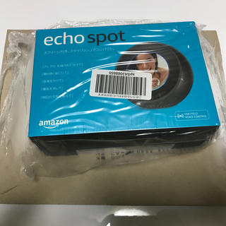 エコー(ECHO)のecho spot （エコースポット）スクリーン付きスマートスピーカー(スピーカー)