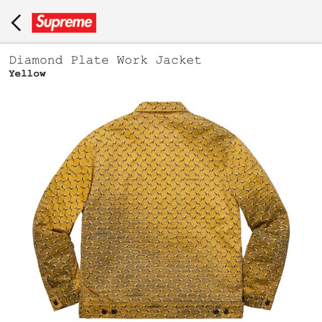 supreme Diamond Plate Work Jacket 定価以下-