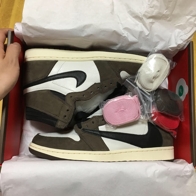 NIKE AIR JORDAN 1 HIGH OG TS SP (28cm)