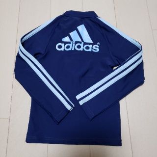 アディダス(adidas)の専用*adidasアディダス*ラッシュガード110長袖　前あき 小さめ　紺　(水着)