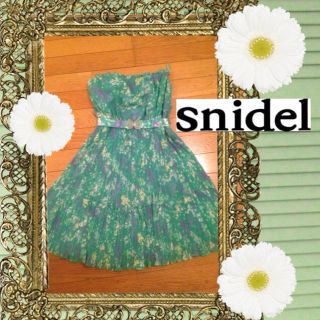 スナイデル(SNIDEL)のSnidel🎀ベアワンピ♡(ミニワンピース)