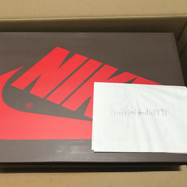 NIKE(ナイキ)の★国内正規★ Air Jordan 1 Travis scott  27cm   メンズの靴/シューズ(スニーカー)の商品写真