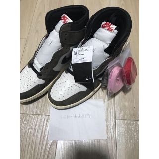 ナイキ(NIKE)の★国内正規★ Air Jordan 1 Travis scott  27cm  (スニーカー)