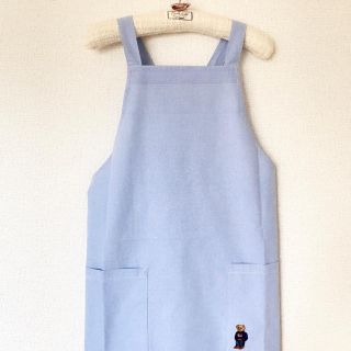 ラルフローレン(Ralph Lauren)の新品♥Ralph Lauren♥ラルフ♥ポロベア エプロン♥ブルー♥レア希少(その他)