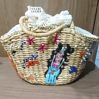 ツモリチサト(TSUMORI CHISATO)の最終値下げ TSUMORI CHISATO カゴバッグ カゴ bag かご(トートバッグ)