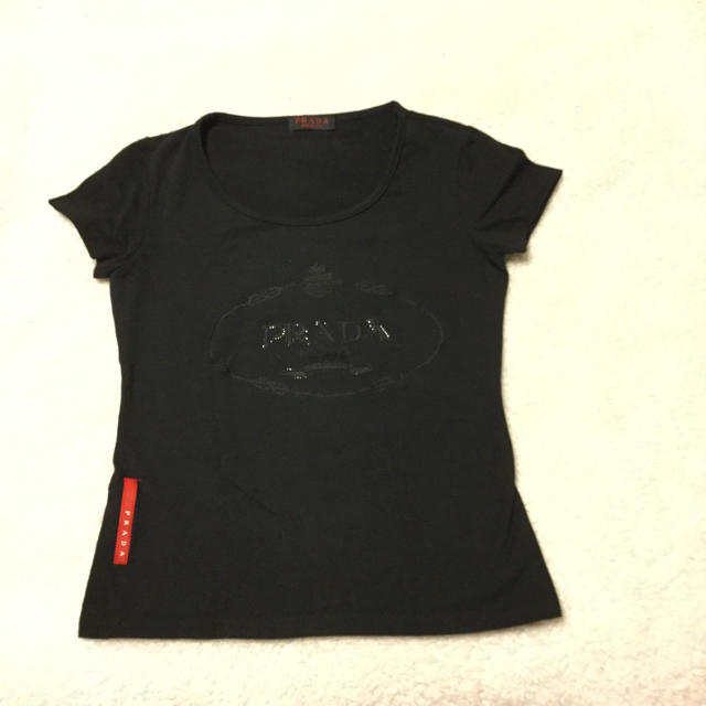 PRADA(プラダ)のプラダ tee  レディースのトップス(Tシャツ(半袖/袖なし))の商品写真