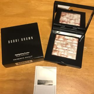 ボビイブラウン(BOBBI BROWN)の【coco様専用】ボビーブラウン ハイライティングパウダー ピンクグロウ(フェイスパウダー)