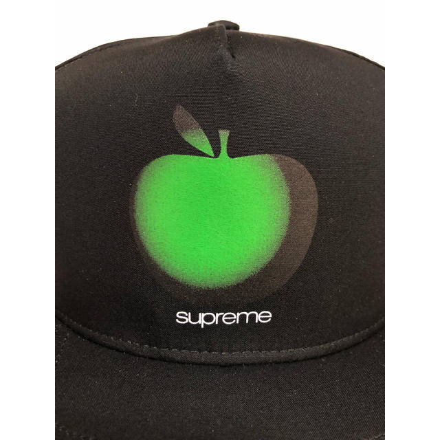 2019ss  Supreme Apple 5-Panel  BLACK