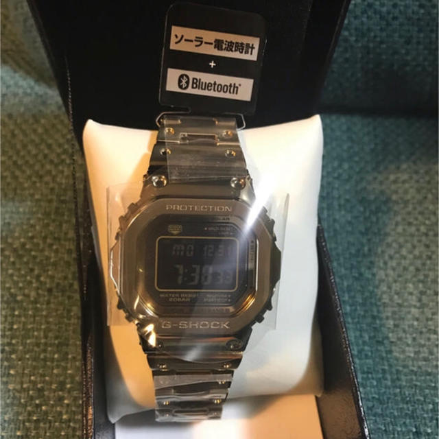 G-SHOCK(ジーショック)の新品 G-SHOCK GMW-B5000D-1JF フルメタルシルバー メンズの時計(腕時計(デジタル))の商品写真