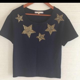 チェスティ(Chesty)のchesty ネイビー星Tシャツ(Tシャツ(半袖/袖なし))