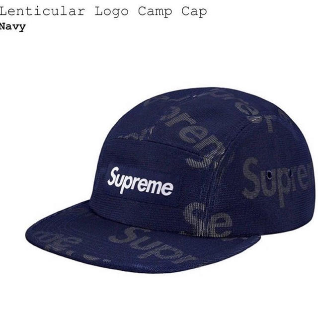 お値下げします↓ LENTICULAR LOGO CAMP CAP week9