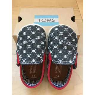 トムズ(TOMS)の【新品・未使用】TOMS トムズ ベビー スリッポン 11㎝ 男の子 女の子 (スニーカー)