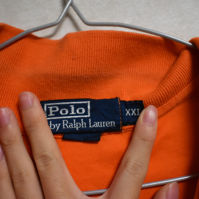 POLO RALPH LAUREN(ポロラルフローレン)のポロラルフローレン オレンジ色 シャツ メンズのトップス(ポロシャツ)の商品写真