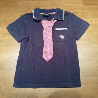 クレードスコープ(kladskap)のクレードスコープ　ネクタイ付ポロシャツ　100㎝(Tシャツ/カットソー)