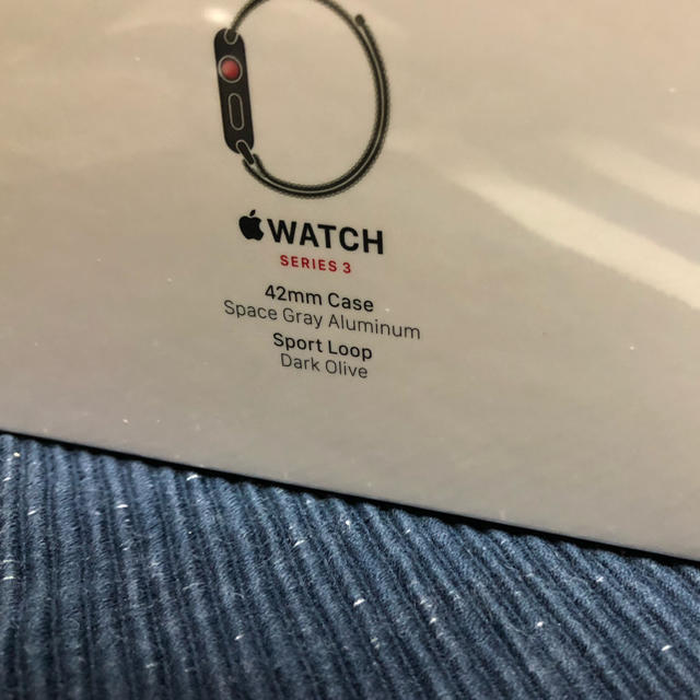 Apple Watch(アップルウォッチ)のApple Watch Series 3（GPS + Cellularモデル スマホ/家電/カメラのスマホアクセサリー(その他)の商品写真