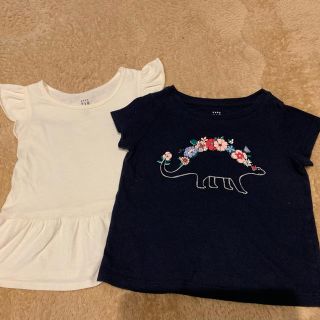 ベビーギャップ(babyGAP)の のび太様専用babyGAP Tシャツ 80 美品 ２枚セット(シャツ/カットソー)