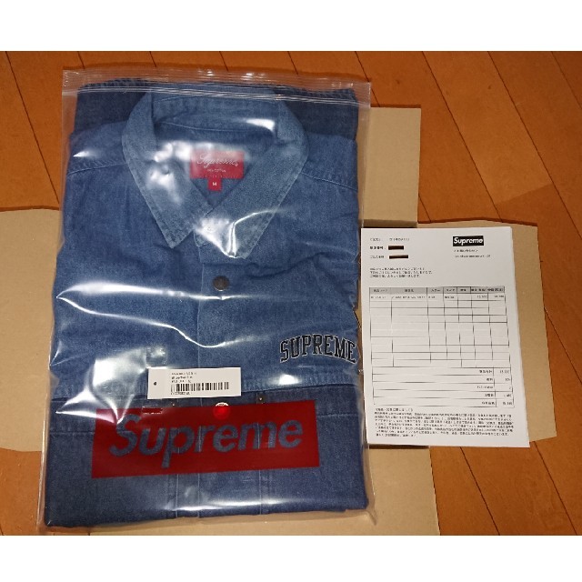 M Supreme 2-Tone Denim S/S Shirt Blue 青 2