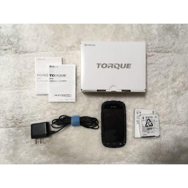 SIMフリー[京セラ] TORQUE SKT01 予備バッテリー付