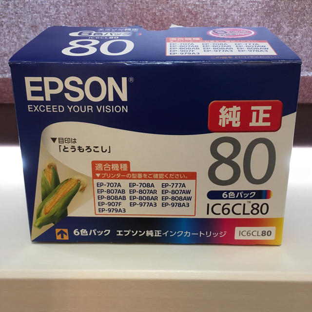 EPSON - 純正インクカートリッジ80の通販 by y shop｜エプソンならラクマ