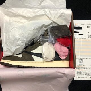 ナイキ(NIKE)のNIKE AIR JORDAN 1 HIGH OG travis(スニーカー)